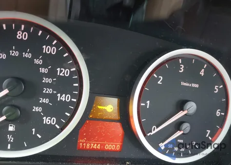 2004 BMW 545I z USA, uszkodzony, nr VIN WBANB33504B114547